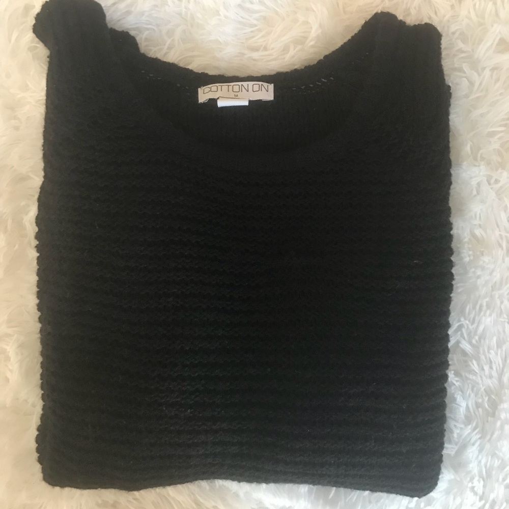 Black sweater